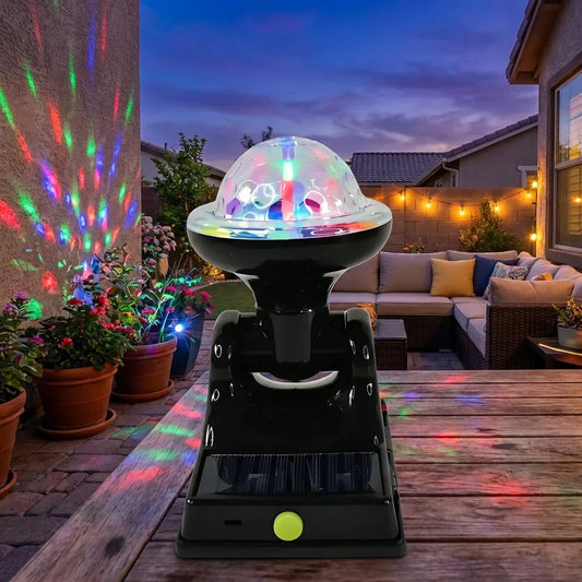 Best solar disco light with power bank - special effects lighting | 2026 | fast shipping