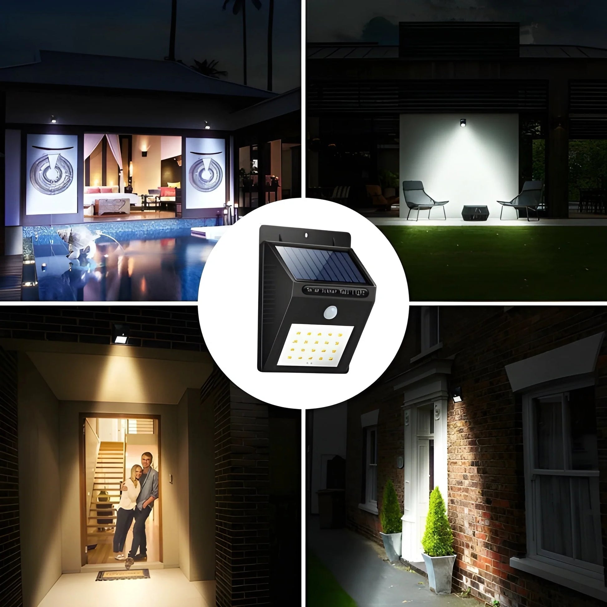 Solar Motion Sensor Light