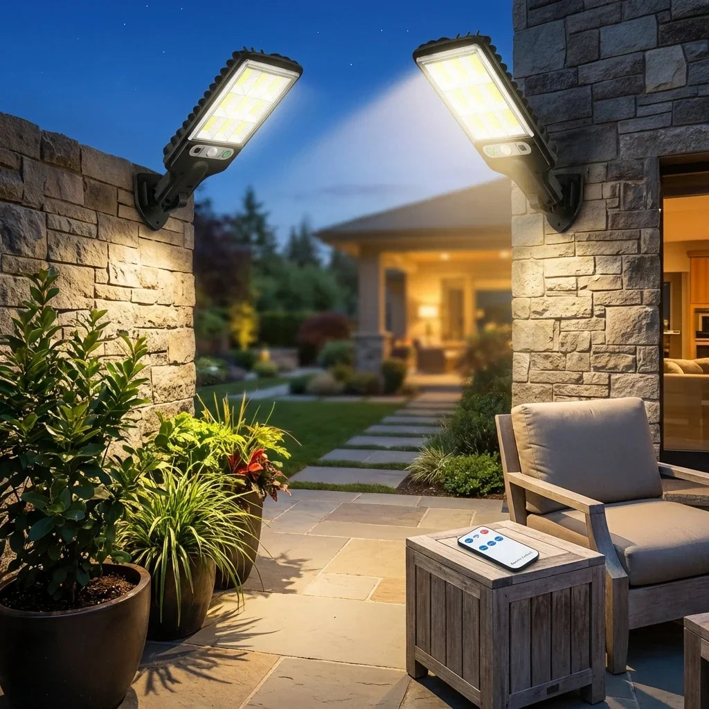 Best solar motion sensor street light - flood & spot lights | 2026 | fast shipping