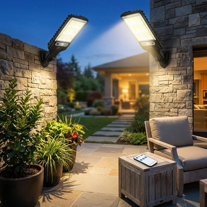 Best solar motion sensor street light - flood & spot lights | 2026 | fast shipping