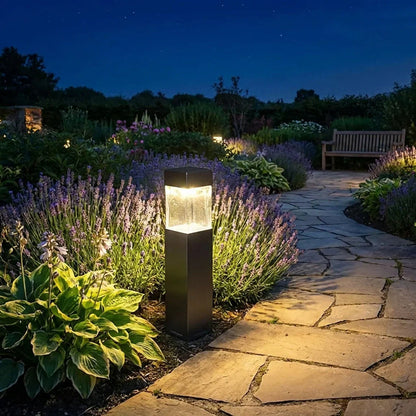 Solar-Powered Outdoor Security Light