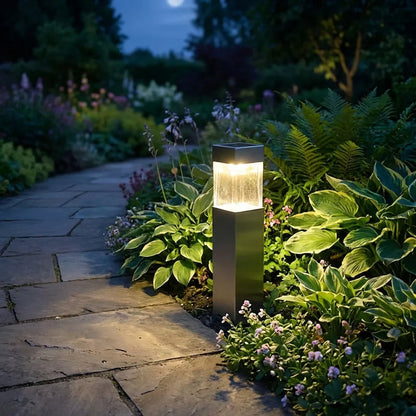 Solar-Powered Outdoor Security Light