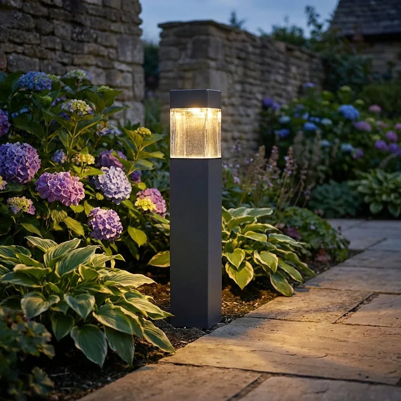 Solar-Powered Outdoor Security Light