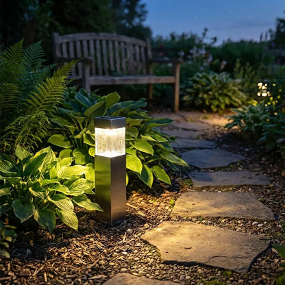 Solar-Powered Outdoor Security Light
