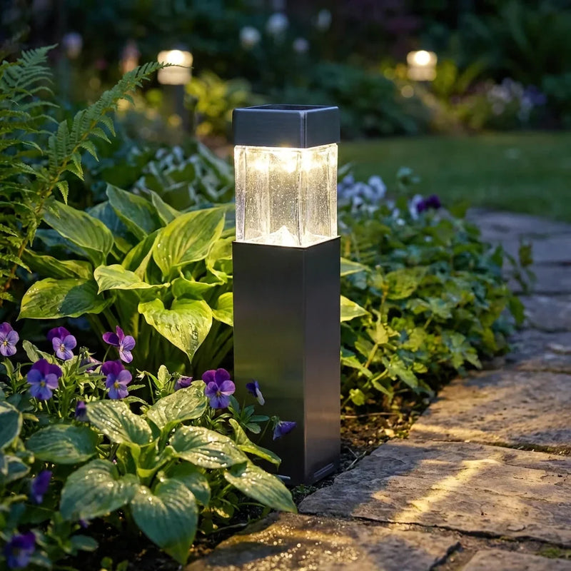 Solar-Powered Outdoor Security Light