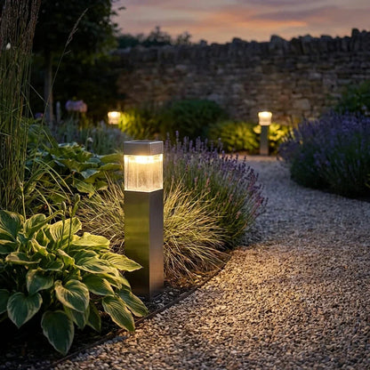 Solar-Powered Outdoor Security Light