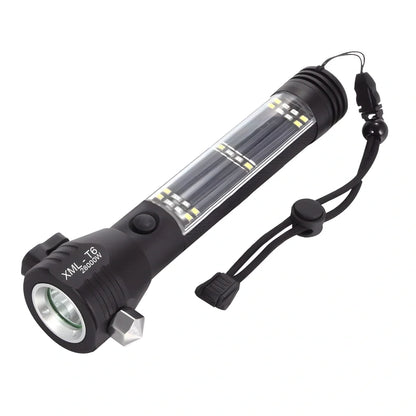 Solar Powered Emergency Flashlight