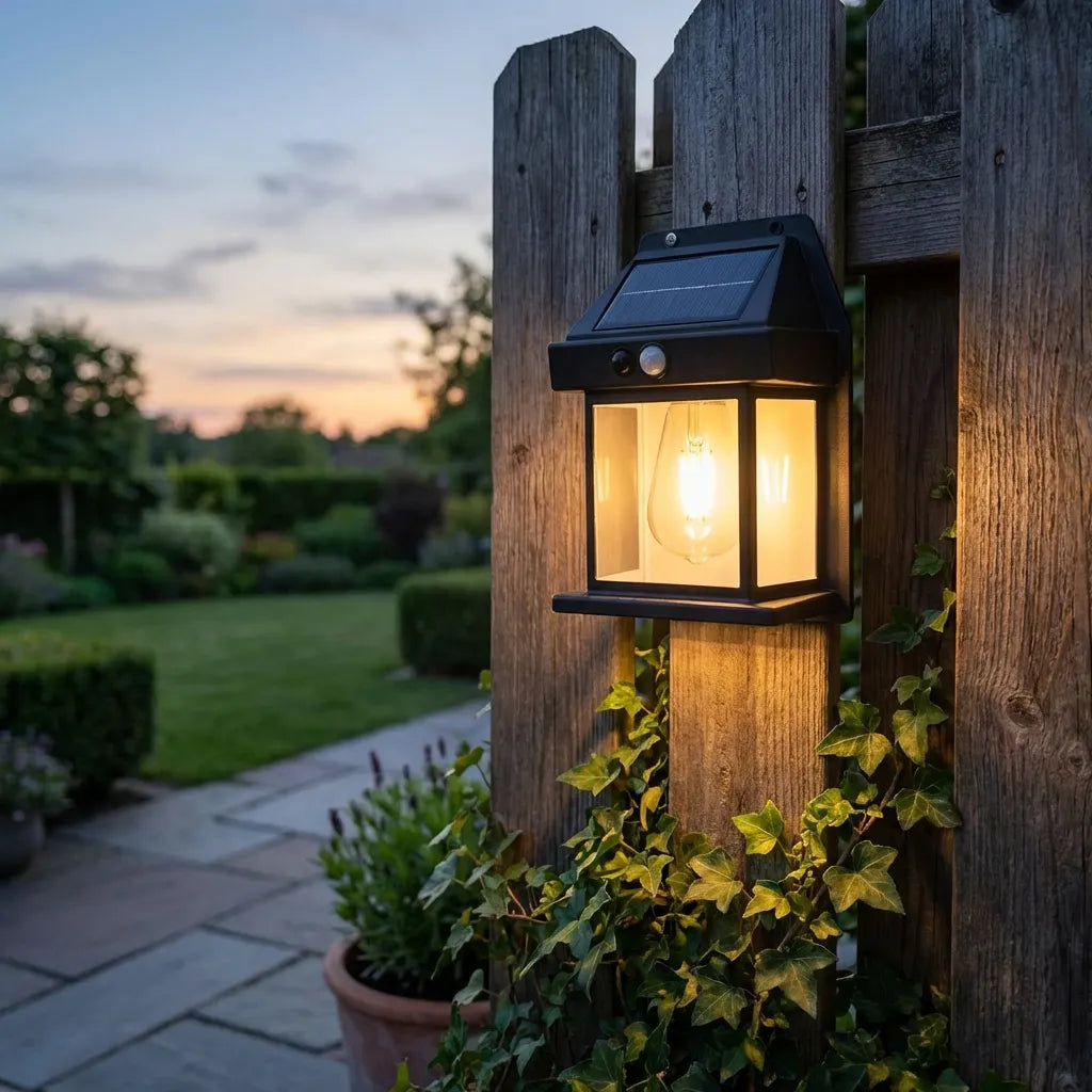 Solar Outdoor Wall Lamp Lights