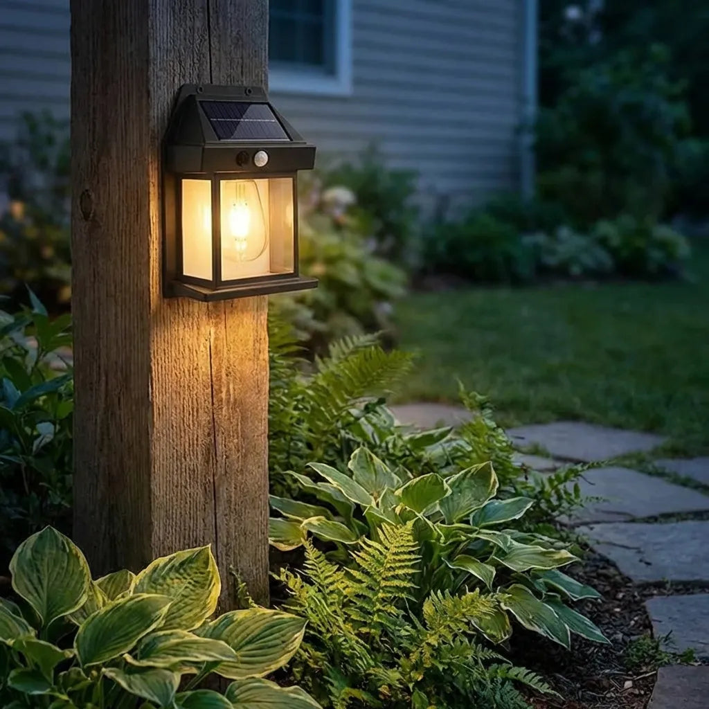 Solar Outdoor Wall Lamp Lights