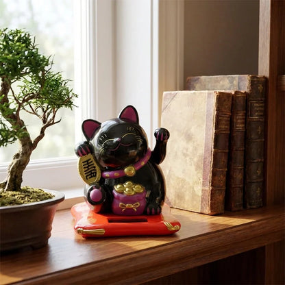 Best solar waving lucky cat - figurines | 2026 | fast shipping