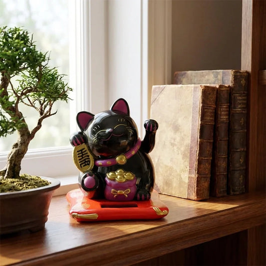 Best solar waving lucky cat - figurines | 2026 | fast shipping