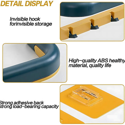 Space Saving Foldable Towel Rack