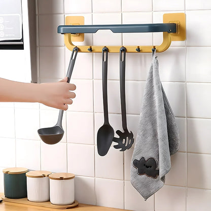 Space Saving Foldable Towel Rack