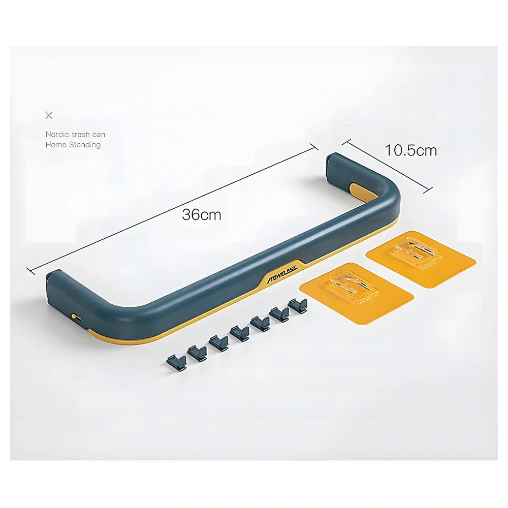 Space Saving Foldable Towel Rack