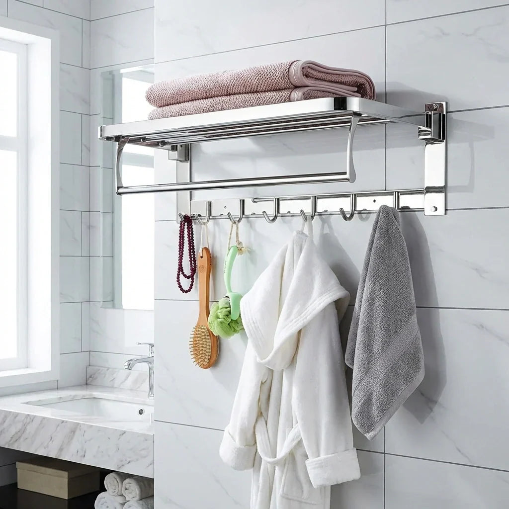 Best space-saving folding towel rack - racks | 2026 | fast shipping
