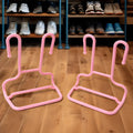 Space-Saving Hanging Shoe Rack
