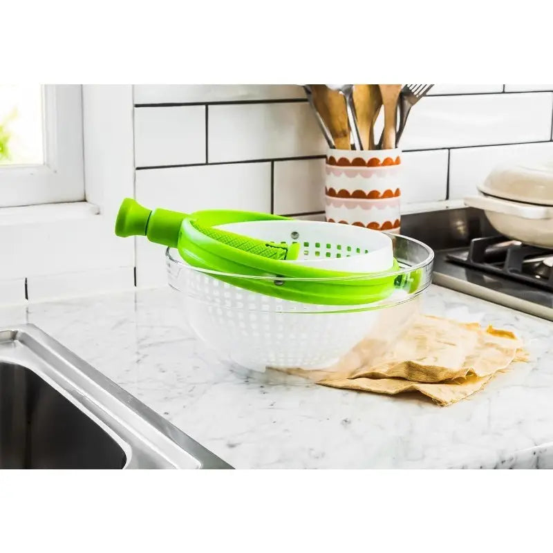 Spinning and Straining Colander Home & Kitchen