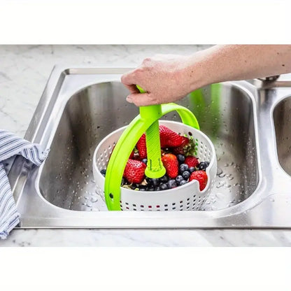 Spinning and Straining Colander Home & Kitchen