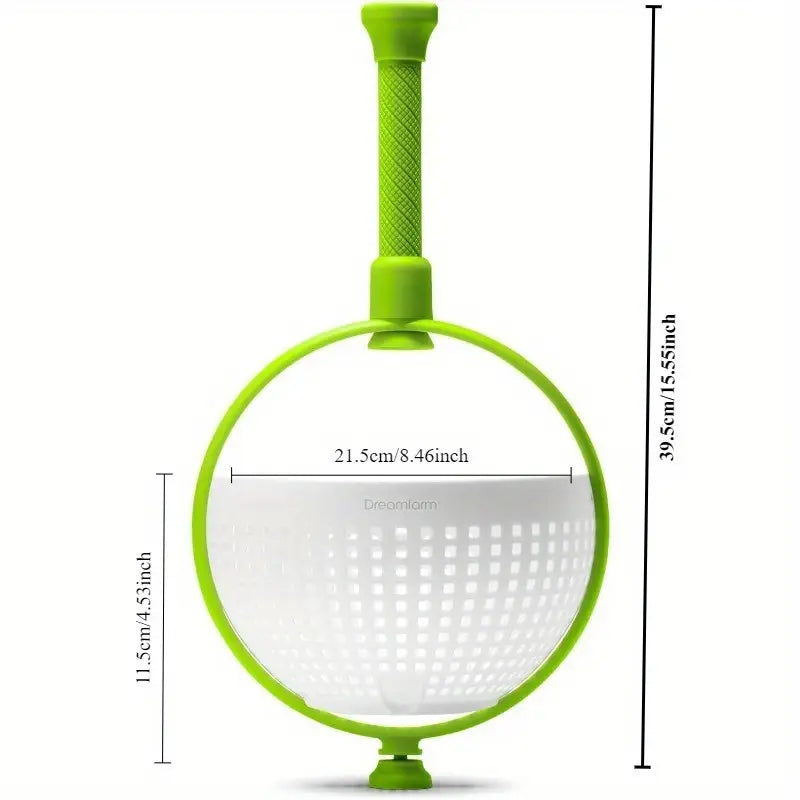 Spinning and Straining Colander Home & Kitchen