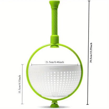 Spinning and Straining Colander Home & Kitchen