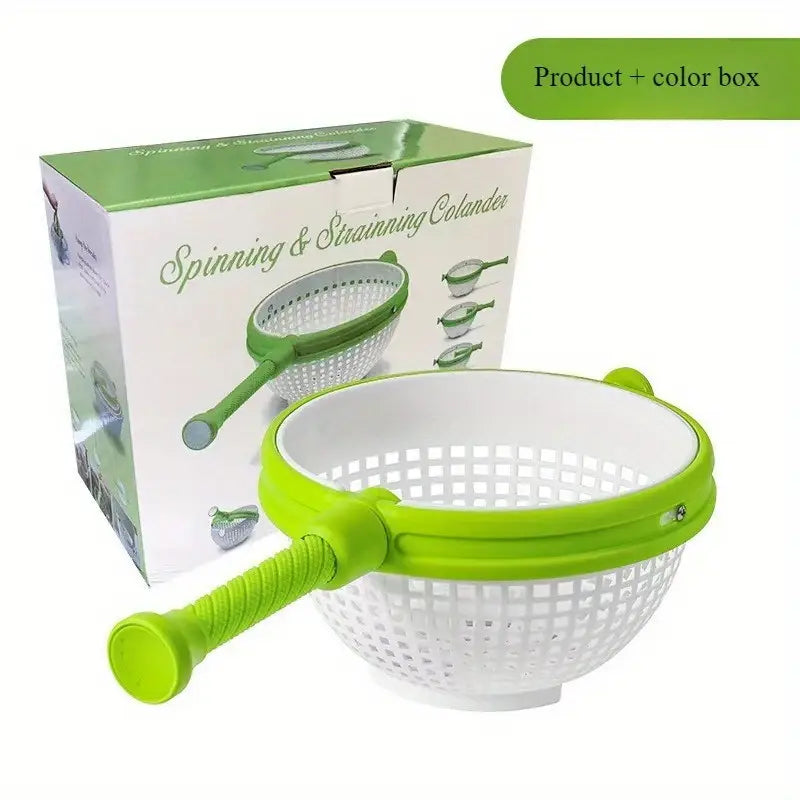 Spinning and Straining Colander Home & Kitchen