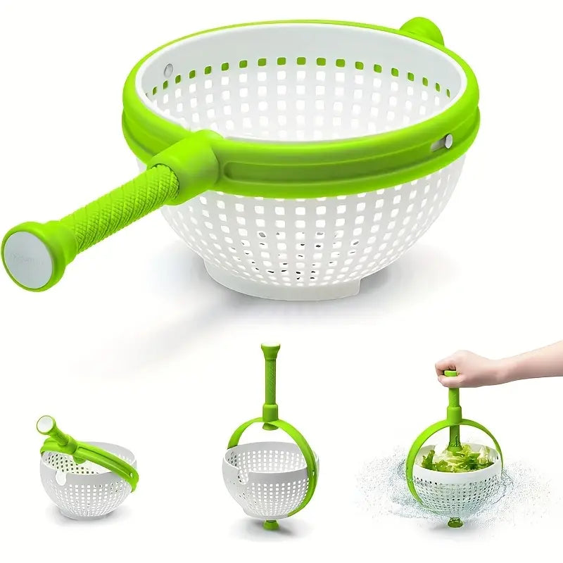 Spinning and Straining Colander Home & Kitchen