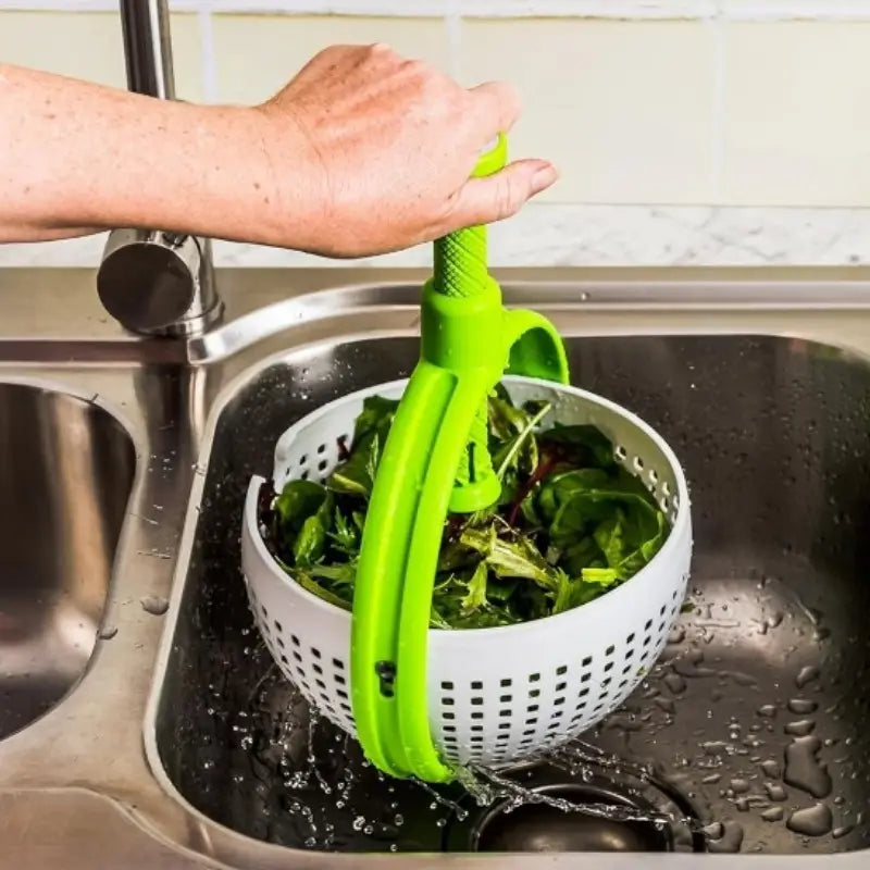 Spinning and Straining Colander Home & Kitchen