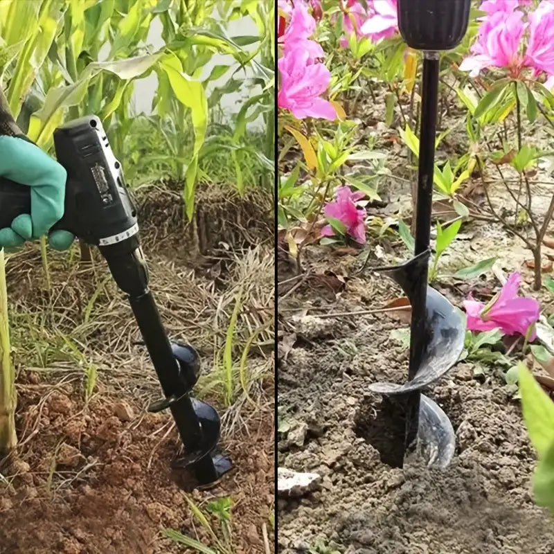 Spiral Hole Non Slip Earth Drill garden & outdoor