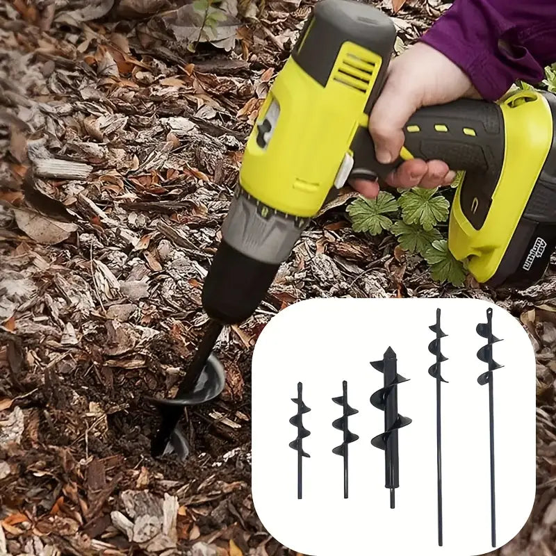 Spiral Hole Non Slip Earth Drill garden & outdoor