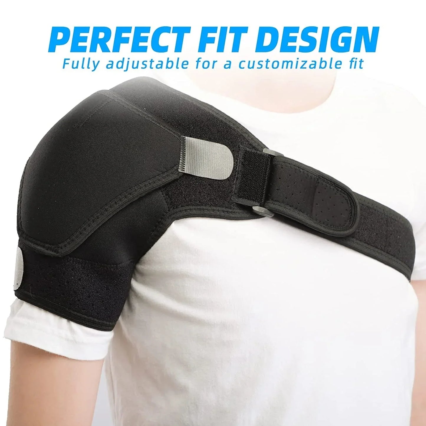 SPOSAFE Adjustable Shoulder Brace Back Brace