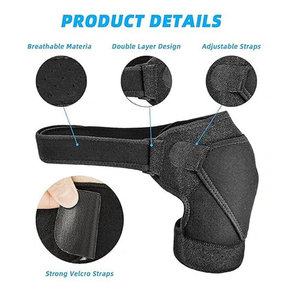 SPOSAFE Adjustable Shoulder Brace Back Brace