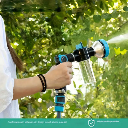 Spray Gun 8 in 1 Turbo Spray Gun For Gardening Car & Home Cleaning Home Accessories