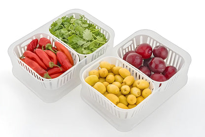 Stackable Fridge Organizers Pack of 1 Kitchenware