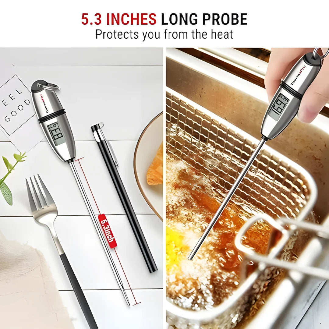 Stainless Probe Kitchen Food Meat Thermometers