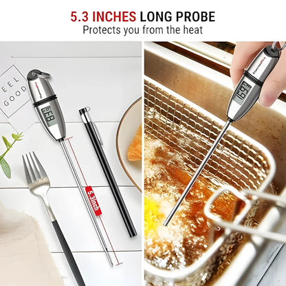 Stainless Probe Kitchen Food Meat Thermometers