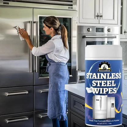 Stainless Steel Cleaning Wipes (130gm)