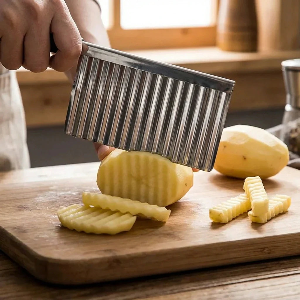 Best stainless steel crinkle cutter - kitchen slicers | 2026 | fast shipping