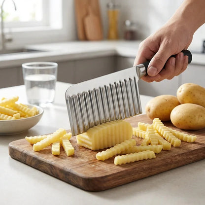 Best stainless steel crinkle cutter - kitchen slicers | 2026 | fast shipping