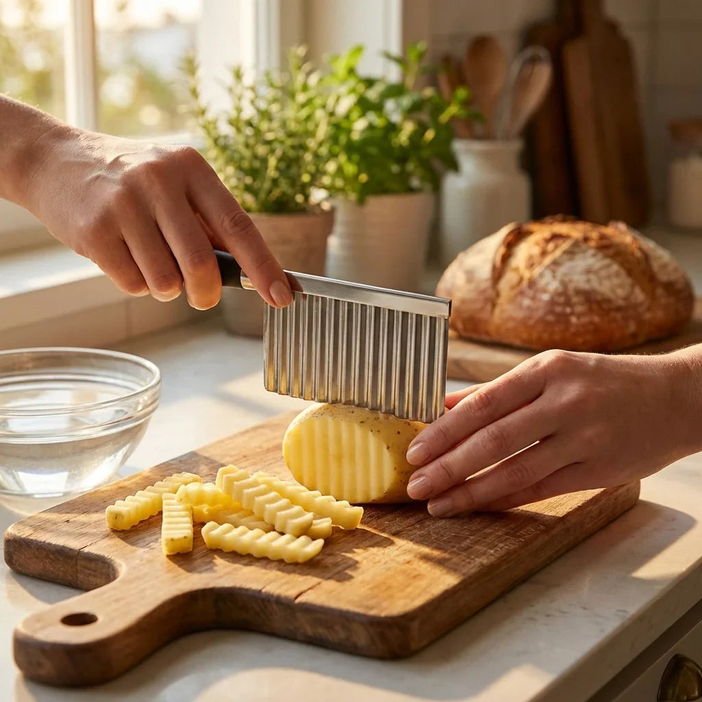 Best stainless steel crinkle cutter - kitchen slicers | 2026 | fast shipping