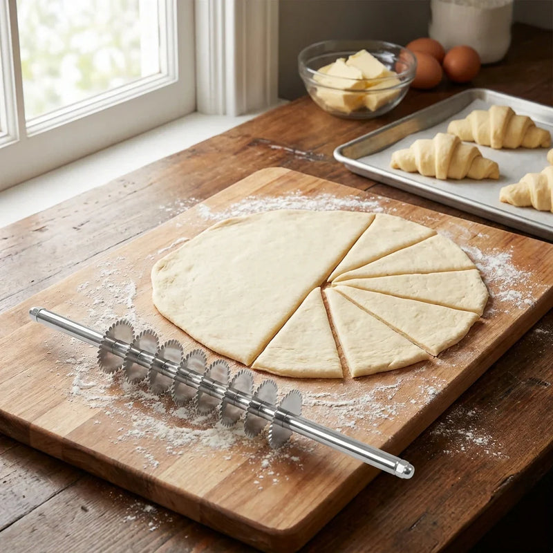 Stainless Steel Wheel Dough Cutter
