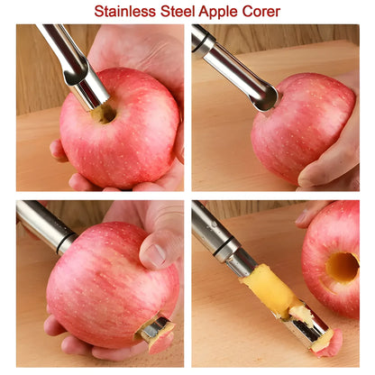 Stainless Steel Fruit Corer - Home & Kitchen