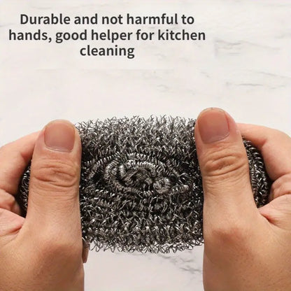 Stainless Steel Kitchen Scrubber (1 Pc) - Tool