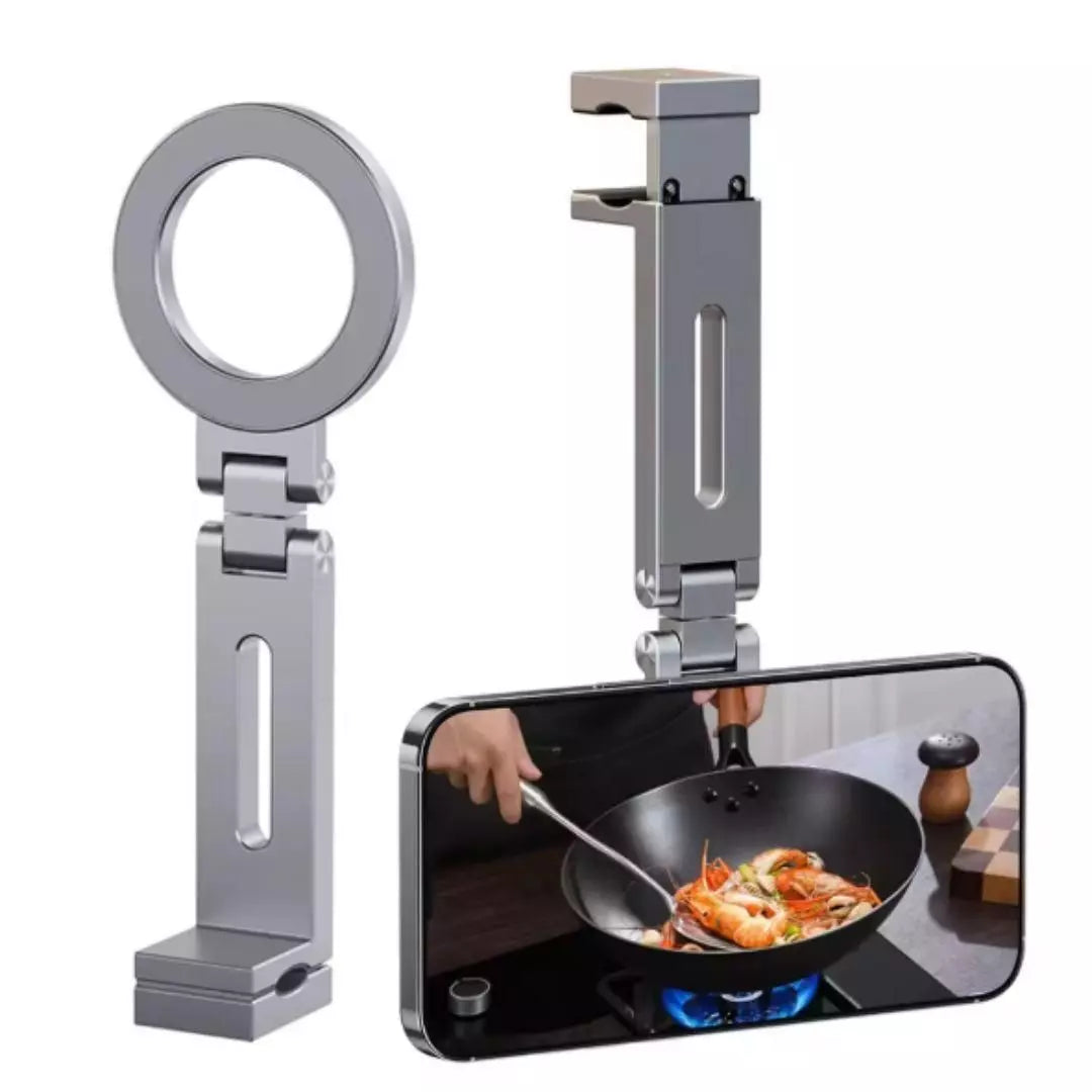 Stainless Steel Magnetic Desktop Phone Holder