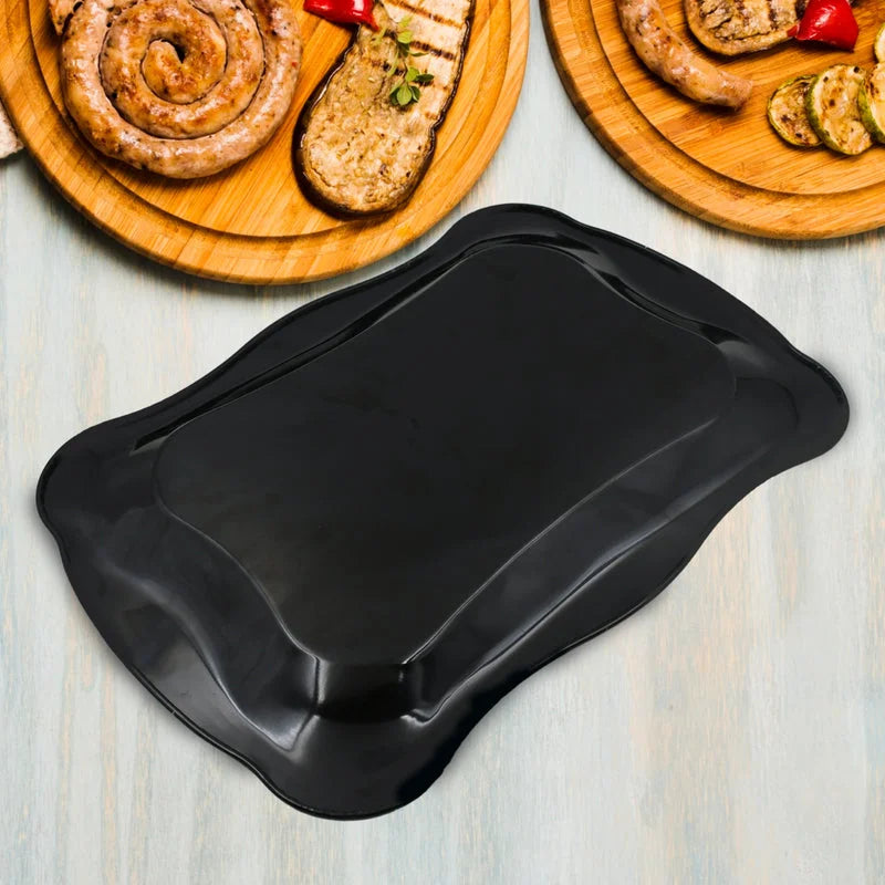 Stainless Steel Serving Tray - Home & Kitchen