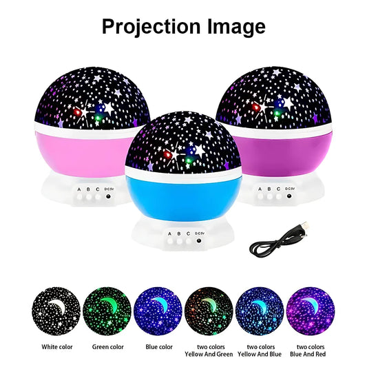 Star Projector Night Light
