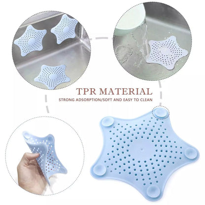 Star-Shaped Drain Strainer - Home & Kitchen
