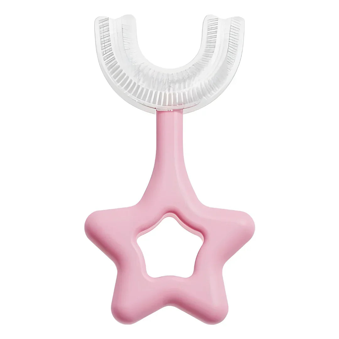 Star U-shape Silicone Manual Toothbrush - Health & Personal Care