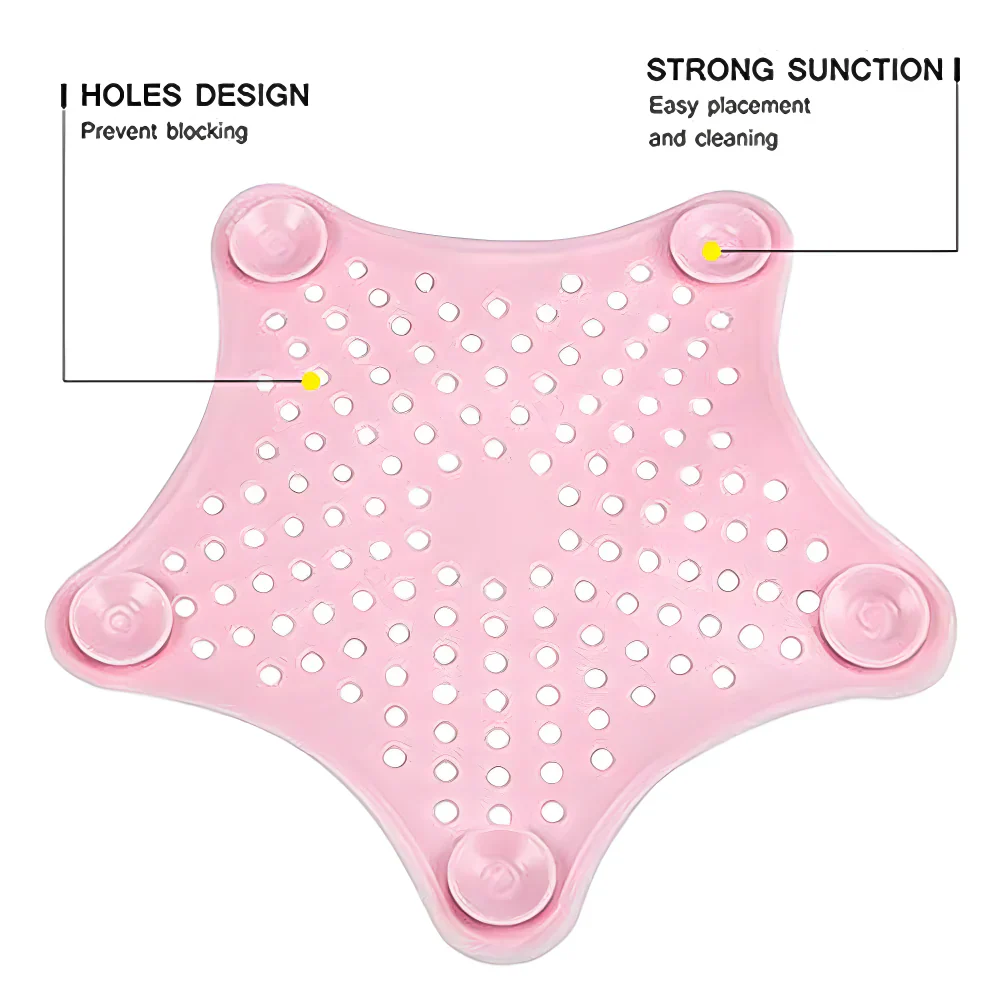 Starfish Drain Hair Catcher - Home & Kitchen