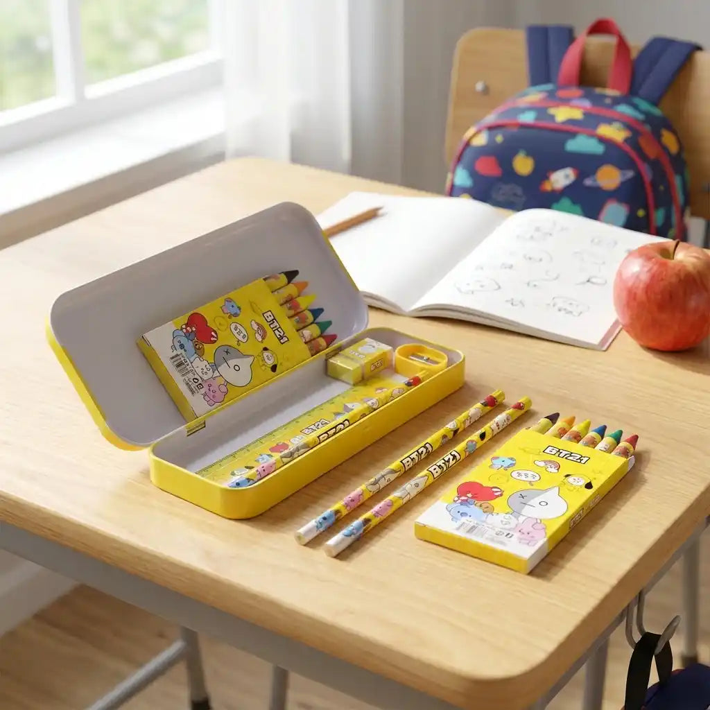Best stationery kit for kids (12 pc set) - 2026 | fast shipping