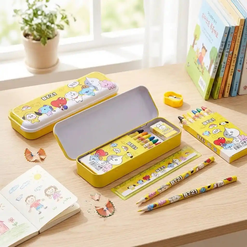 Best stationery kit for kids (12 pc set) - 2026 | fast shipping